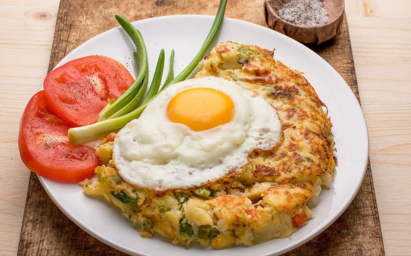  Bubble and squeak là một món ăn nổi tiếng của nền ẩm thực Anh Quốc